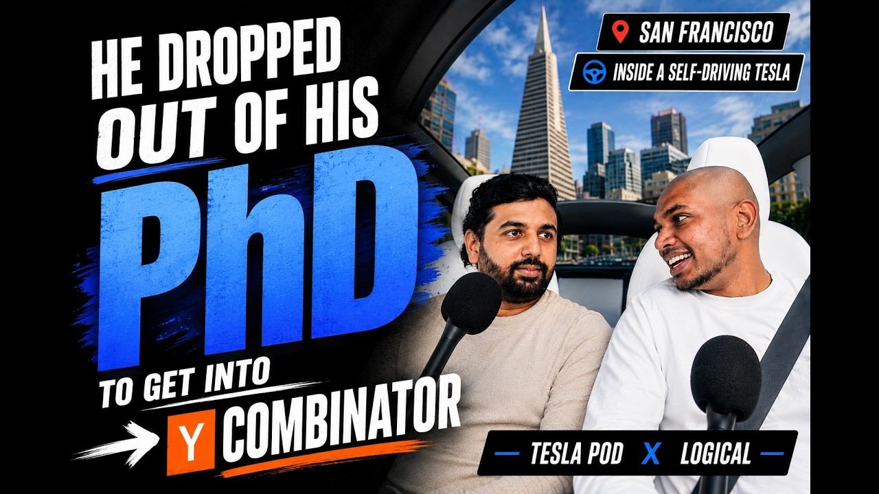 Dropping a PhD for YC — and Building a Copilot That Helps Before You Ask — The Tesla Pod episode 06
