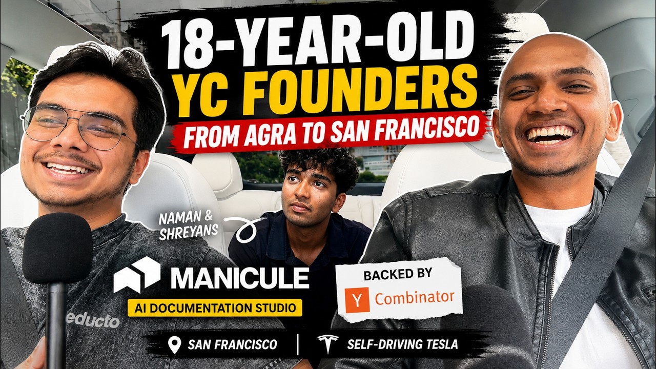 They Raised $500K from YC at 18 — The Tesla Pod episode 02