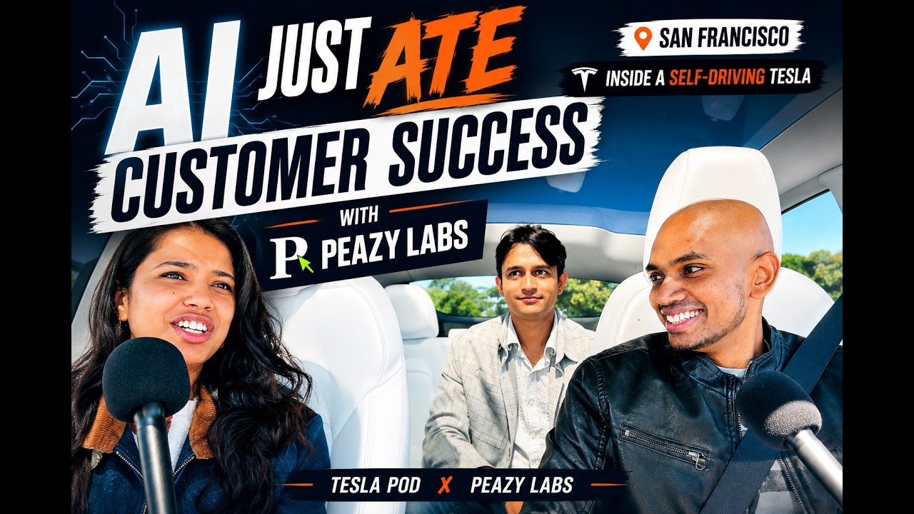 AI Just Ate Customer Success — What Replaces It — The Tesla Pod episode 04